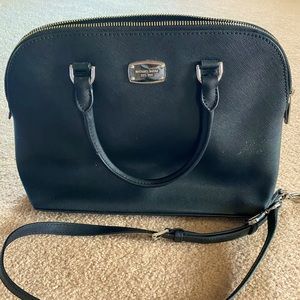 Everyday black crossbody / satchel Michael Kors handbag.